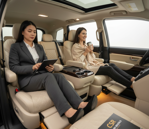 Travel in Style with Premium Comfort and Executive Space